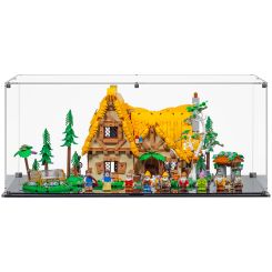 Display Case for LEGO® Snow White and the Seven Dwarfs' Cottage 43242